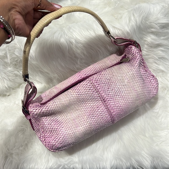 SERGIO ROSSY Pink Sneaking Animal Print Bag - Picture 12 of 14